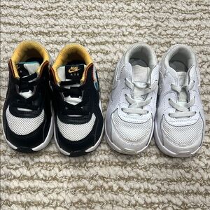 Nike Kids Air Max Sneakers - Black and White
